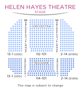 The Humans tickets seating chart, Broadway, New York, Play,Play tickets